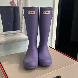 Purple Hunter boots: kids